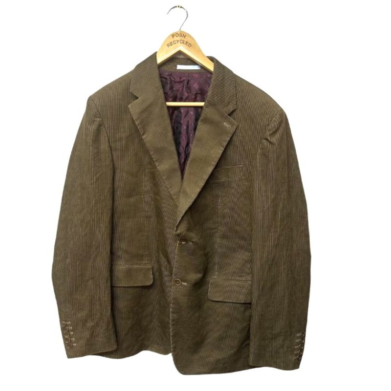 Men's Brown Corduroy Jacket Next – Size 44R – New without Tags